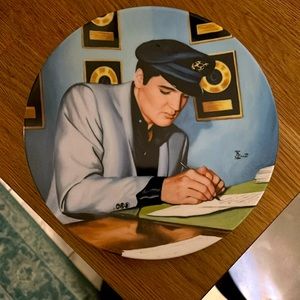 Vintage Elvis Presley Collector’s Plate by Delphi